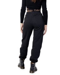 Kelnės moterims Calvin Klein Jeans, juodos цена и информация | Брюки | pigu.lt