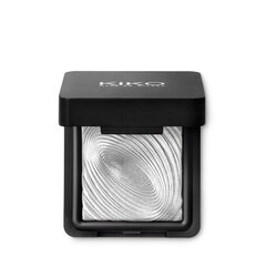 Тени для век Kiko Milano Water Eyeshadow, 232 Silver, 3г цена и информация | Тушь, средства для роста ресниц, тени для век, карандаши для глаз | pigu.lt