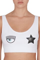 Marškinėliai moterims Chiara Ferragni 360578, balti kaina ir informacija | Apatiniai marškinėliai moterims | pigu.lt
