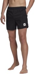 Шорты для купания Adidas Solid Clx Short Sl HP1772 HP1772/2XL, черные цена и информация | Шорты для плавания, обтягивающие | pigu.lt