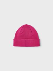 Детская шапка Name IT 13206573*01, ярко-розовая 5715309119999 цена и информация | Шапки, перчатки, шарфы для девочек | pigu.lt