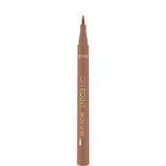 Antakių pieštukas Catrice On Point 030-warm brown, 1 ml kaina ir informacija | Akių šešėliai, pieštukai, blakstienų tušai, serumai | pigu.lt