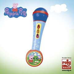 Mikrofonas Reig, Kiaulytė Pepa Peppa Pig kaina ir informacija | Lavinamieji žaislai | pigu.lt