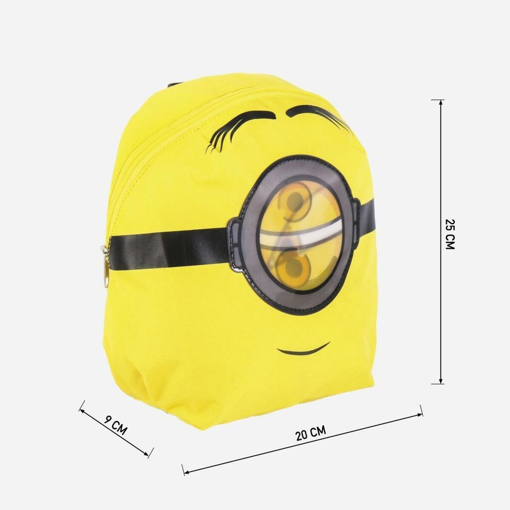 Vaikiškas krepšys Minions, geltonas kaina ir informacija | Kuprinės mokyklai, sportiniai maišeliai | pigu.lt