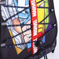 Школьный рюкзак The Avengers, чёрный, 32 x 15 x 42 см цена и информация | Школьные рюкзаки, спортивные сумки | pigu.lt