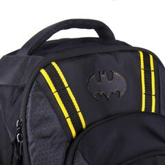 Mokyklinis krepšys Batman Juoda (30 x 46,5 x 13,5 cm) kaina ir informacija | Kuprinės mokyklai, sportiniai maišeliai | pigu.lt