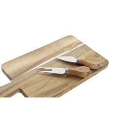 Разделочная доска DKD Home Decor 2 ножей Нержавеющая сталь древесина акации (34 x 16 x 3,2 cm) (3 pcs) цена и информация | Разделочная доска | pigu.lt