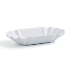 поднос для закусок Quid Gastro Fun Керамика Белый (20,5 x 11 x 3,5 cm) (Pack 12x) цена и информация | Посуда, тарелки, обеденные сервизы | pigu.lt