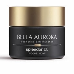 Ночной антивозрастной крем Bella Aurora Splendor 60, укрепляющая процедура, 50 мл цена и информация | Кремы для лица | pigu.lt