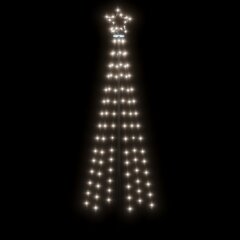 Kalėdų eglutė su kuoliuku, 108 LED, 180cm цена и информация | Гирлянды | pigu.lt