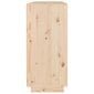Šoninė spintelė, 110x34x75cm, pušies medienos masyvas kaina ir informacija | Svetainės spintelės | pigu.lt