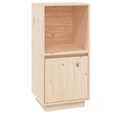 Šoninė spintelė, 38x35x80cm, pušies medienos masyvas цена и информация | Шкафчики в гостиную | pigu.lt