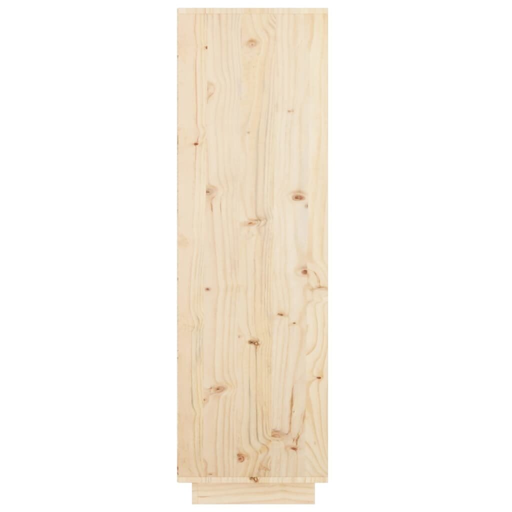 Komoda, 74x35x117cm, pušies medienos masyvas kaina ir informacija | Svetainės spintelės | pigu.lt