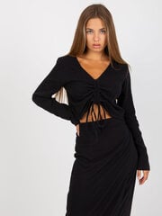 Блуза женская, черная цена и информация | Женские блузки, рубашки | pigu.lt