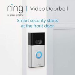 Дверной звонок с камерой Ring Video Doorbell Wired цена и информация | Дверные звонки, глазки | pigu.lt