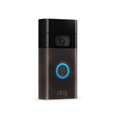 Дверной звонок с камерой Ring Amazon Video Doorbell Black цена и информация | Дверные звонки, глазки | pigu.lt