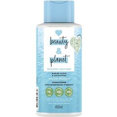 Drėkinamasis kondicionierius sausiems plaukams su jūros dumbliais ir eukaliptu Love Beauty and Planet, 400 ml kaina ir informacija | Balzamai, kondicionieriai | pigu.lt