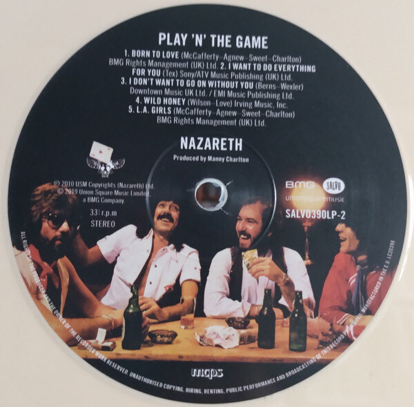 Vinilinė plokštelė Nazareth „Play 'N' The Game“ kaina ir informacija | Vinilinės plokštelės, CD, DVD | pigu.lt