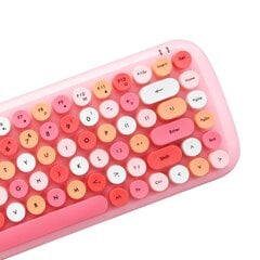 Беспроводная клавиатура и мышь Mofii Candy 2.4G (розовый) цена и информация | Клавиатуры | pigu.lt