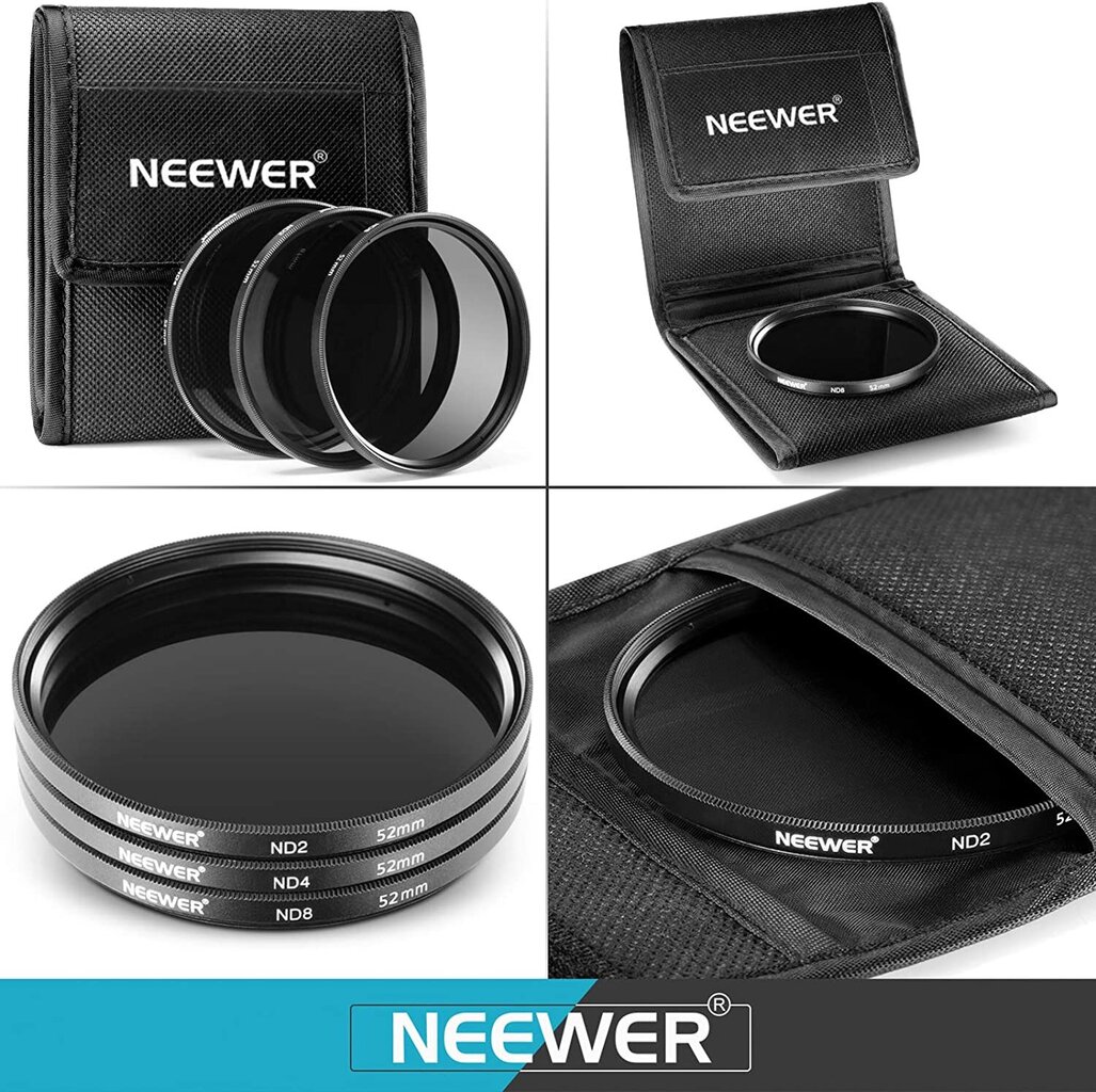 Neewer 52MM 10087416 kaina ir informacija | Filtrai objektyvams | pigu.lt