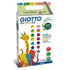 Plastilinas GIOTTO PATPLUME 18x20g F513100 FILA kaina ir informacija | Piešimo, tapybos, lipdymo reikmenys | pigu.lt