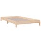 Sudedama lova, 80x200cm, pušies medienos masyvas kaina ir informacija | Lovos | pigu.lt