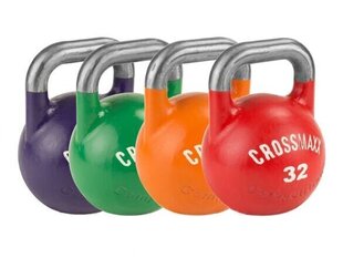 Гиря для соревнований Crossmaxx Competition Kettlebell 24 кг зеленая цена и информация | Гантели, гири, штанги | pigu.lt