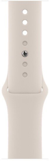 Apple Watch Series 8 GPS 45mm Starlight Aluminium Case ,Starlight Sport Band - MNP23EL/A LV-EE kaina ir informacija | Išmanieji laikrodžiai (smartwatch) | pigu.lt