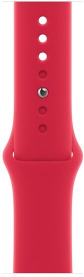 Apple Watch Series 8 GPS 45mm (PRODUCT)RED Aluminium Case ,(PRODUCT)RED Sport Band - MNP43EL/A LV-EE kaina ir informacija | Išmanieji laikrodžiai (smartwatch) | pigu.lt