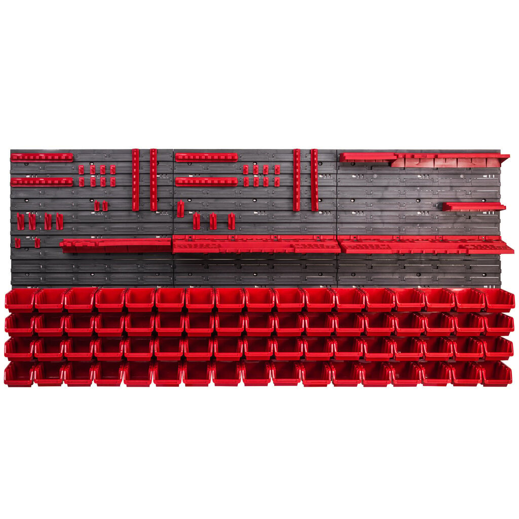 Dirbtuvių lentyna Botle, 1728 x 780 mm kaina ir informacija | Įrankių dėžės, laikikliai | pigu.lt