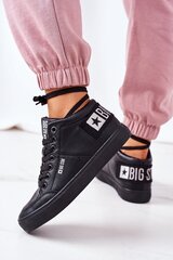Laisvalaikio batai Big Star, juodos spalvos цена и информация | Спортивная обувь, кроссовки для женщин | pigu.lt
