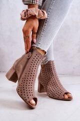 Odiniai ažūriniai batai Maciejka kaina ir informacija | Bateliai moterims | pigu.lt