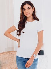 Marškinėliai su spauda, baltos spalvos kaina ir informacija | Marškinėliai moterims | pigu.lt