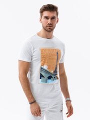 Marškinėliai vyrams Ombre AMD107964.1899 цена и информация | Мужские футболки | pigu.lt