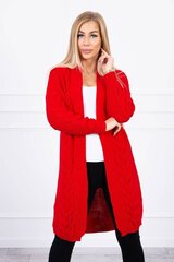 Megztinis moterims, raudonos spalvos kaina ir informacija | Megztiniai moterims | pigu.lt