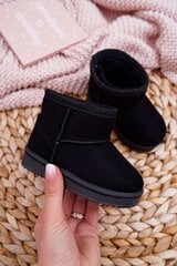 Žieminiai batai vaikams Bsb6485.1280, juodi цена и информация | Детские зимние сапожки | pigu.lt