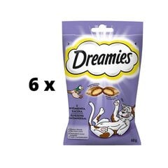 Dreamies skanėstai katėms su antiena, 60 g. kaina ir informacija | Skanėstai katėms | pigu.lt