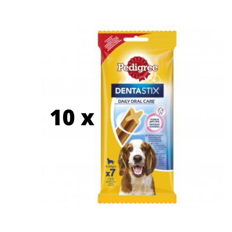 Pedigree Dentastix skanėstai šunims, 180 g. kaina ir informacija | Skanėstai šunims | pigu.lt