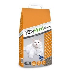 Наполнитель для кошек Kittyfriend Clumbing Bouncy, 5 л цена и информация | Наполнители для кошачьих туалетов | pigu.lt