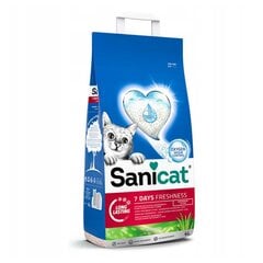 Kačių kraikas Sanicat Aloe vera, 4 l kaina ir informacija | Kraikas katėms | pigu.lt