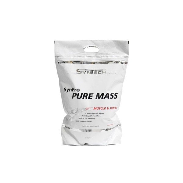 SynPro Pure Mass, braškių skonio, 5 kg kaina ir informacija | Papildai ir preparatai masei auginti | pigu.lt