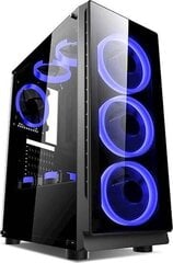 Bandit BPG3 Midi Tower 1xUSB 3.0, 2xUSB 2.0 цена и информация | Корпуса | pigu.lt