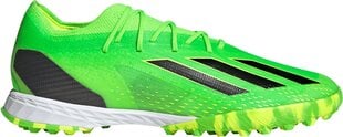 Взрослые кроссовки для футзала Adidas X Speedportal 3 Лаймовый зеленый цена и информация | Футбольные бутсы | pigu.lt