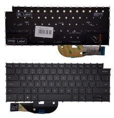 Клавиатура DELL XPS 9500, с подсветкой, US цена и информация | Аксессуары для компонентов | pigu.lt