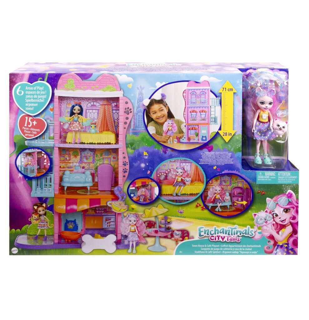 Игровой набор Enchantimals® City Playset HHC18 цена | pigu.lt