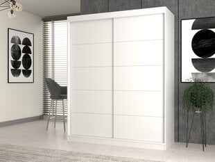 Шкаф Iga160x200см белый цена и информация | Шкафы | pigu.lt