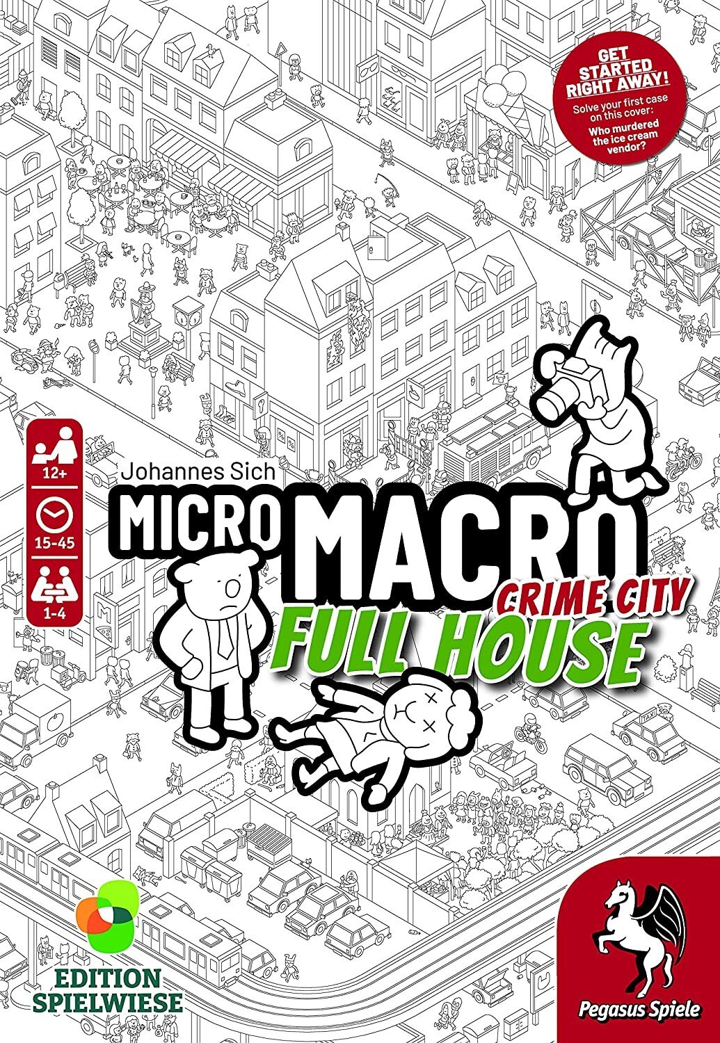 Настольная игра MicroMacro, Crime City цена | pigu.lt