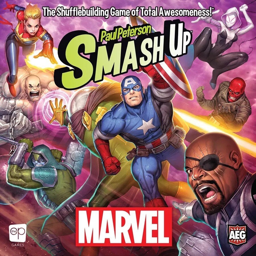 Настольная игра Smash Up, Marvel, EN цена | pigu.lt