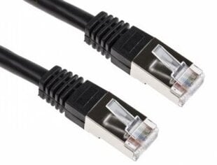 Brackton RJ45 Male - RJ45 Male 7.5 м Black CAT6 цена и информация | Кабели и провода | pigu.lt