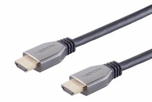 Brackton HDMI Male - HDMI Male 1 м 10K 120Hz цена и информация | Кабели и провода | pigu.lt